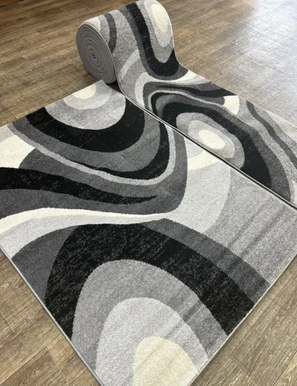 Tepih staza Ketty 9610 grey 80cm