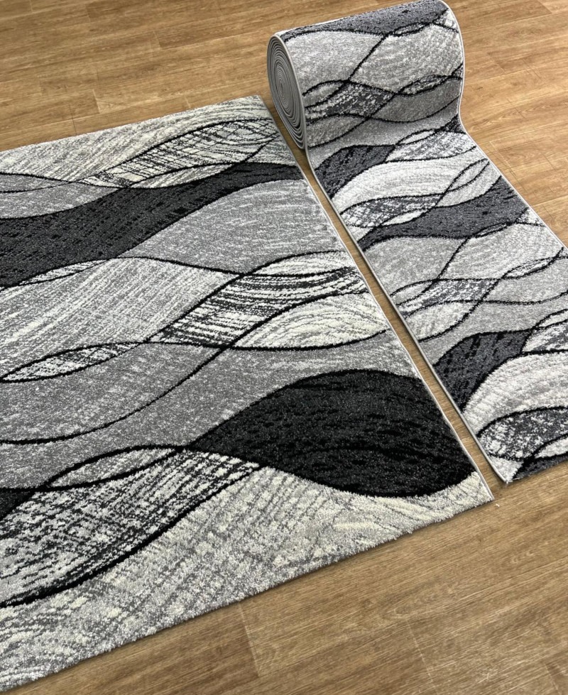 Tepih staza Ketty 7558 grey 120cm