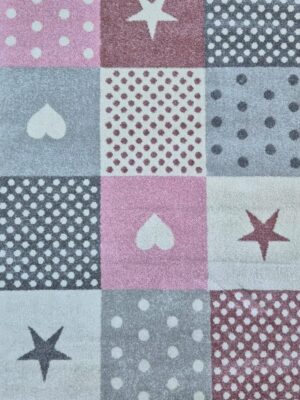 8701-1 Vanya 8701 pink-grey