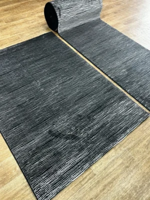 Tepih staza Sofia 356 black-grey 80cm