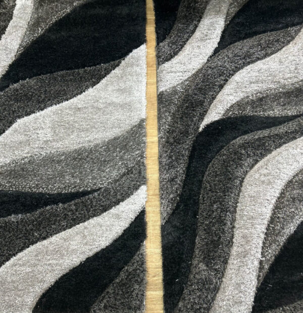 Tepih staza Glamur 462 silver 80cm