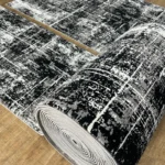 Tepih staza Sofia 371 black-grey 80cm